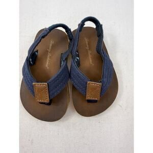 Tommy Bahama Blue Slingback Flip Flop Sandals Toddler Est Size 3–4 Baby Beach